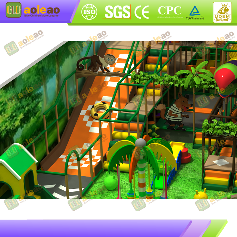 Forest Treehouse Soft Play Combo - Simulated Wooden House + Tunnel - For Parent-Child Restaurant - Themed Immersive Experience