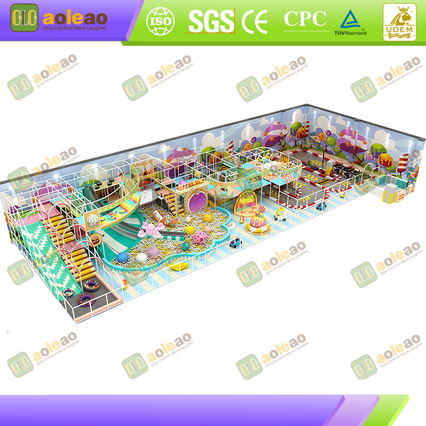 No-Corner Frame Playground Castle - Fully Wrapped Soft Padding & Smooth Interfaces - Nurseries/Children's Hospitals - Anti-Collision & Safer