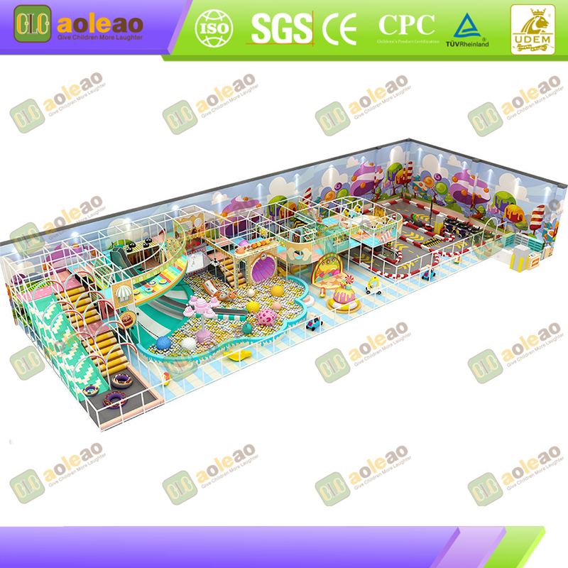 No-Corner Frame Playground Castle - Fully Wrapped Soft Padding & Smooth Interfaces - Nurseries/Children's Hospitals - Anti-Collision & Safer