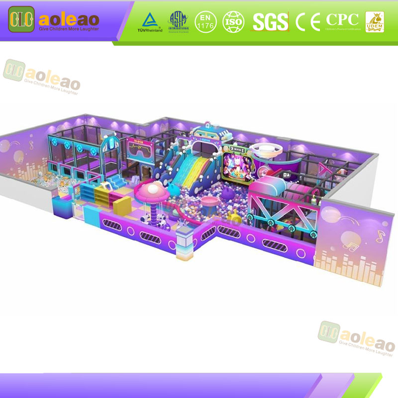 Soft Play Center Eco-Friendly Thick PVC For Nursery & Preschool Non-Toxic Easy Clean