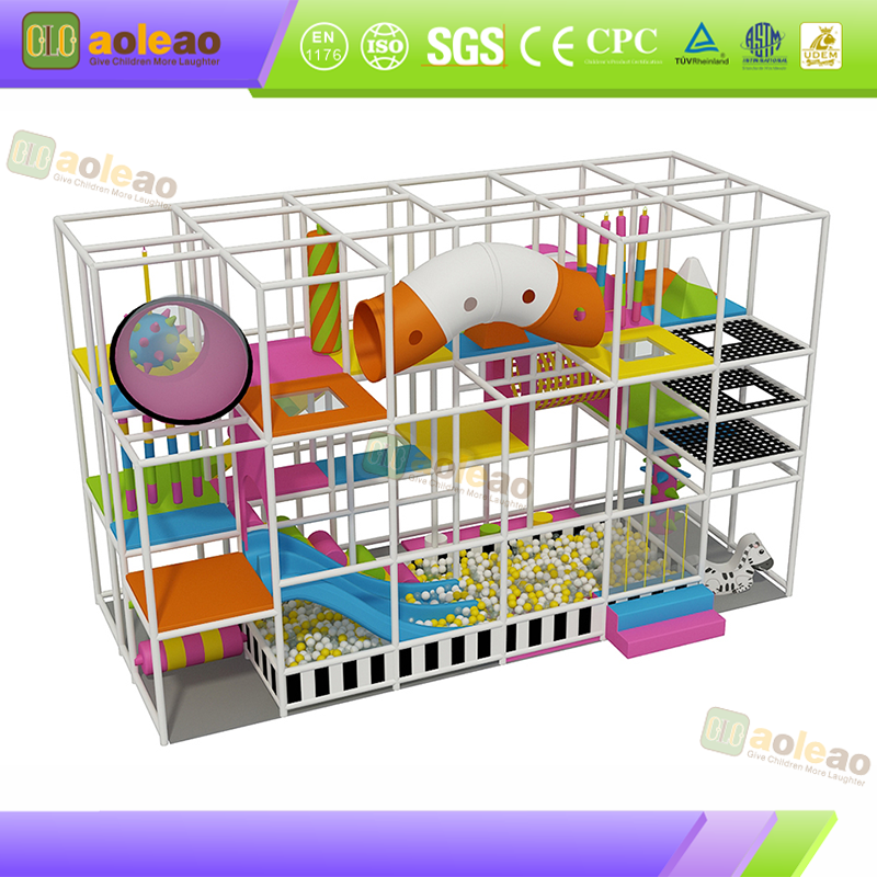  Small Soft Play Maze Slide Set, Kindergarten Room, Develop Creativity