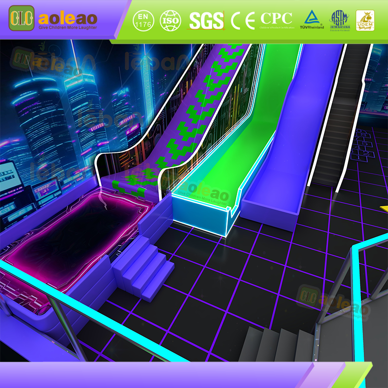 Large Combined Trampoline Multi-Function Splicing Design Large Indoor Amusement Venue Popular Hit Revenue Tool