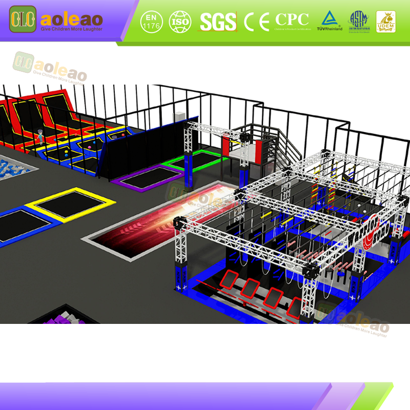 Trampoline Amusement Complex Multi-Project Integration Indoor One-Stop Amusement One-Stop Profit Solution