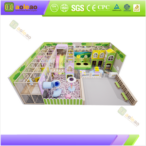 Small Playground Multi-Function Slide Maze, Trampoline Park Kids Zone, One-Stop Fun