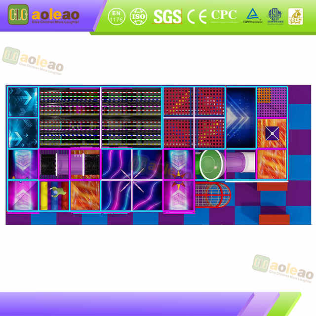 Small Soft Play Slide Maze Park, Hotel Kids Corner, High-End & Easy Clean