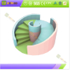 Soft Safety Door - Fully Padded Door - Playground Entrance Protection - Round Corner, Anti-bump & Quiet | Aoleao