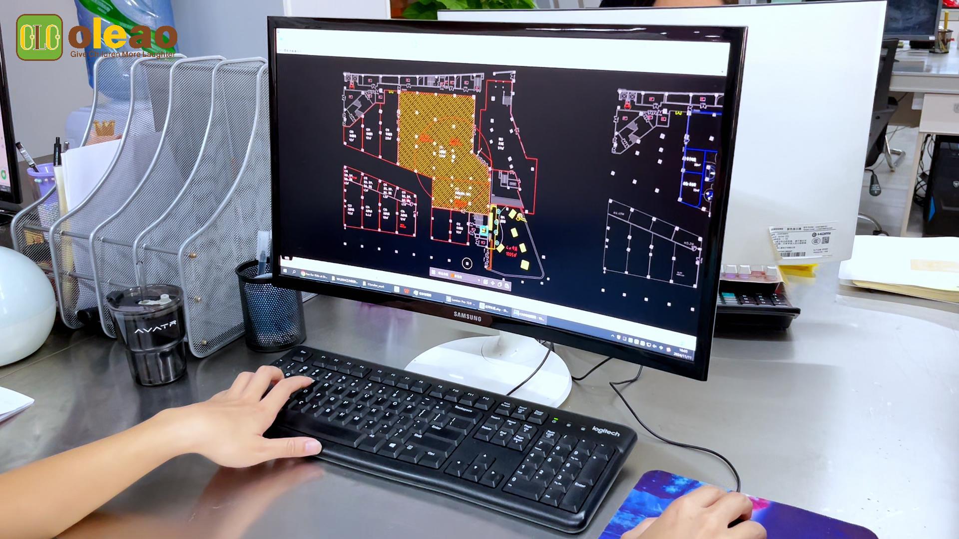 oleao amusement equipment design process