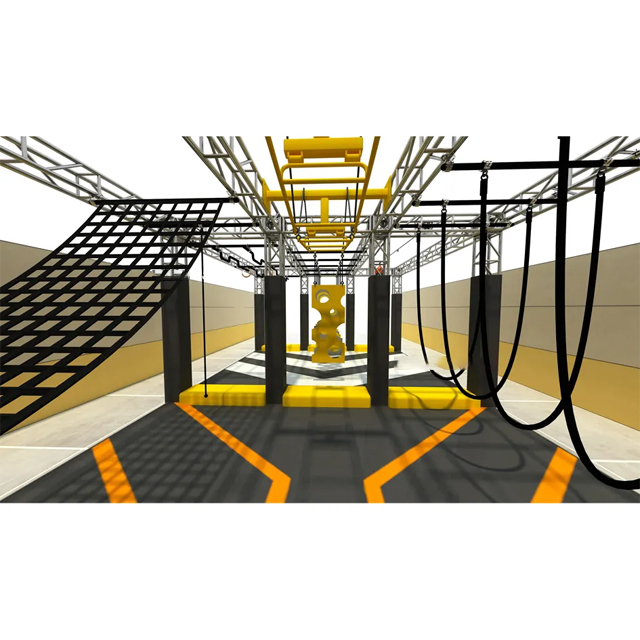 High-end atmospheric indoor ninja training ground