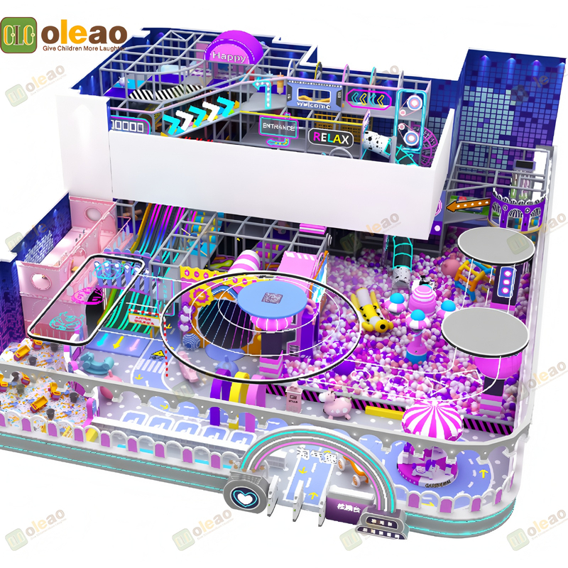 Trendy Naughty Castle Playground Equipment