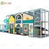  Kids Indoor Trampoline Park with Slide, Ball Pit, and Climbing Wall