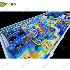 Indoor Playground Equipment Soft Play Toddler Climbing Kids Adventure Park (Swing & Slide & Ball Pit Combo)