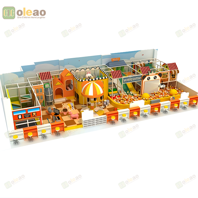 Turnkey Indoor Play Center Equipment with Design & Installation