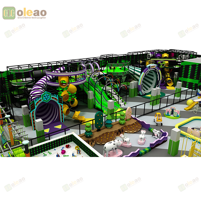 Indoor Entertainment Center Equipment with Climbing Walls