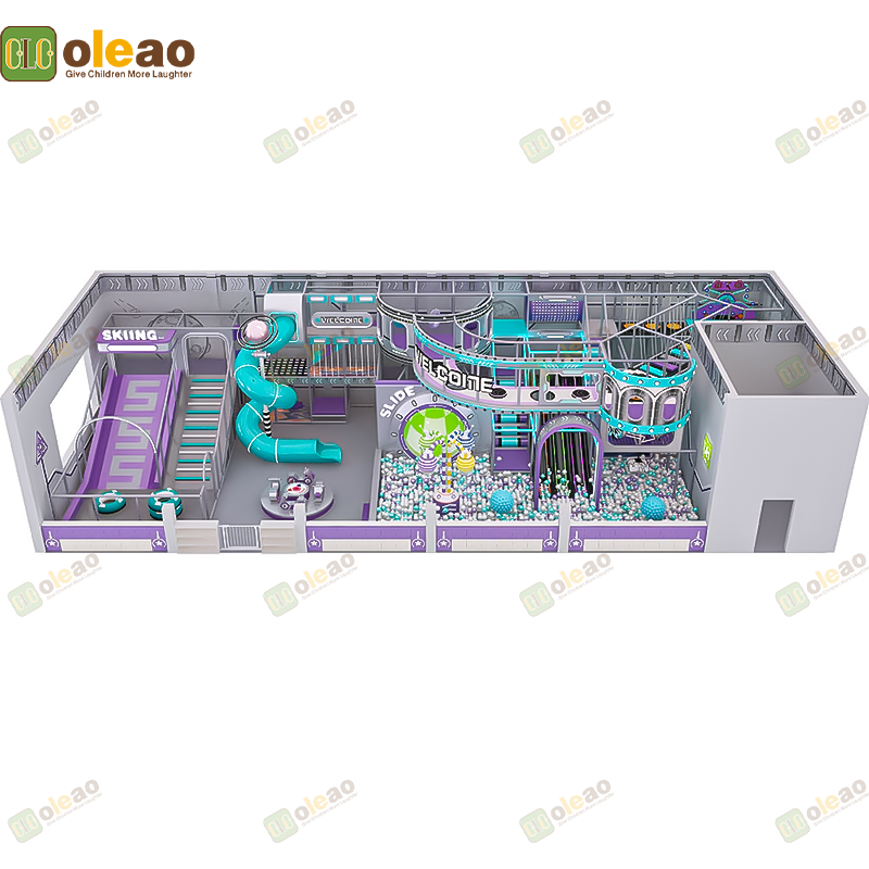 Indoor Playground Equipment Soft Play Toddler Climbing Kids Adventure Park (Soft Swing Set)