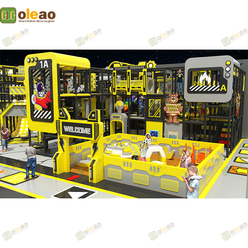Indoor Playground Equipment Soft Play Toddler Climbing Kids Adventure Park (Climbing Ramp)