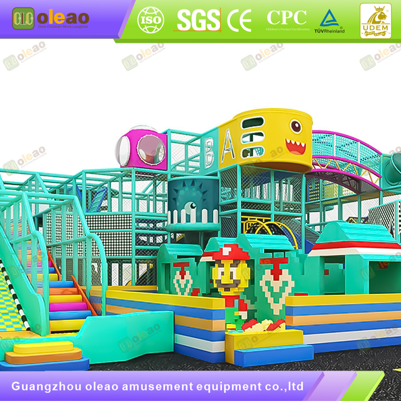  Customizable Playground Castle - Modular Function Combination on Demand - Shops/Irregular Spaces - Flexible Adaptation & Cost-Effective