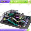 Multi-Layer Maze Playground Castle with High Slide & Suspension Bridge - Large Indoor Playgrounds - High Space Utilization & Wear-Resistant