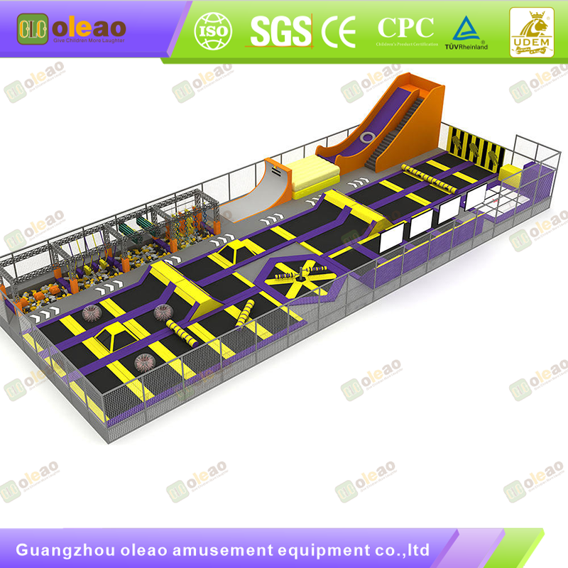 Trampoline Park – Heart-Healthy Adventure – Kids Adventure Park with Interactive Fitness