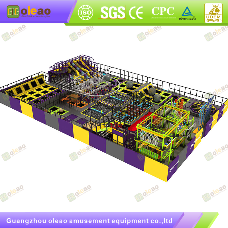 Trampoline Park – Flexibility-Building Arena – Kids Adventure Park for Curious Explorers