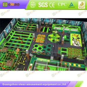 Trampoline Park – Coordination-Boosting Zone – Kids Adventure Park with Skill-Building Games