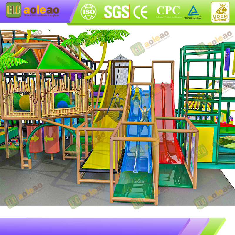 Kids' Indoor Playground + Challenge Points System + Children's Development Center + Enhance Play Fun