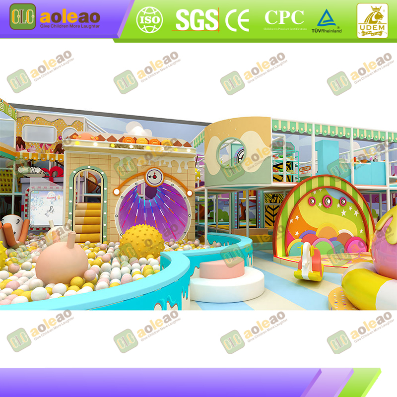 No-Corner Frame Playground Castle - Fully Wrapped Soft Padding & Smooth Interfaces - Nurseries/Children's Hospitals - Anti-Collision & Safer