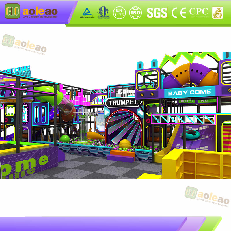 Indoor Profit-Making Naughty Castle High Replay Value Project Kids Experience Center Improve Revenue