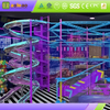 Battle Zone Trampoline Multiplayer Competition Indoor Trendy Venues Stress Relief Social