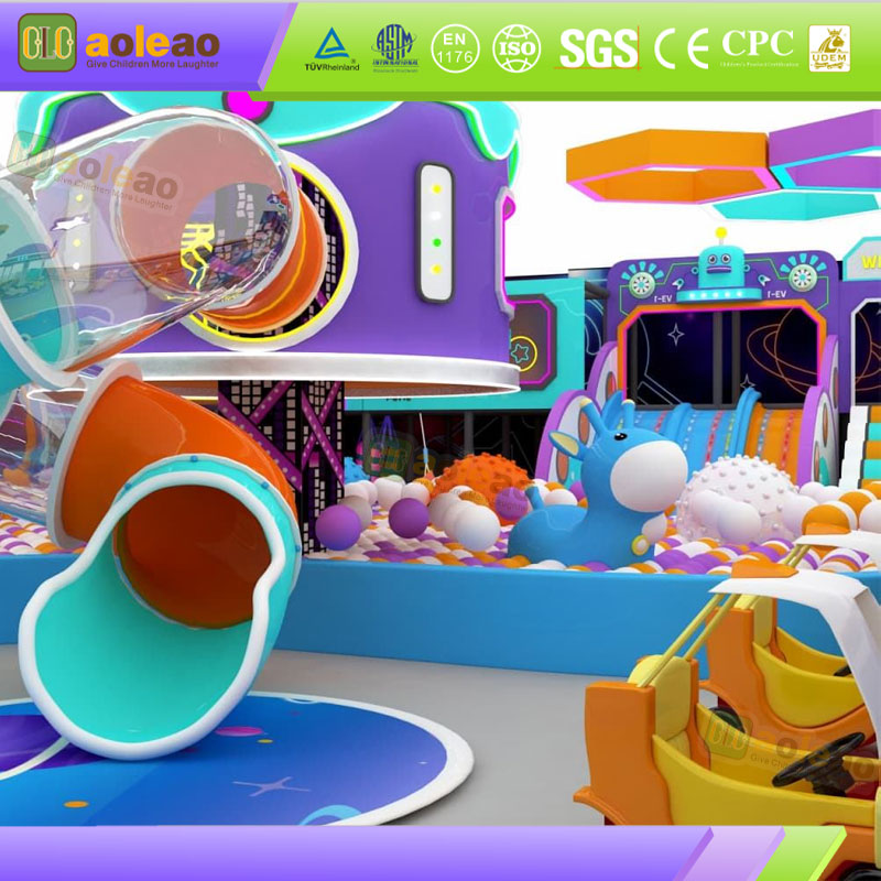 Indoor Thickened Naughty Castle Thickened Pipe & Leather Large Playground Stroner-Bearing