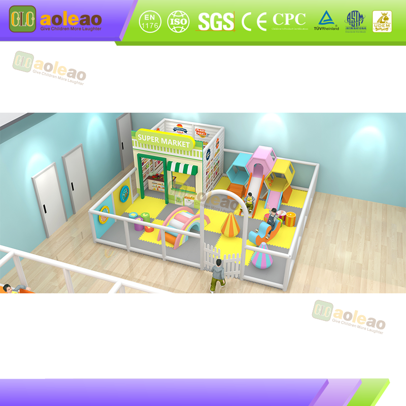 Small Naughty Castle, Compact Layout, Supermarket, Small Space Big Profit