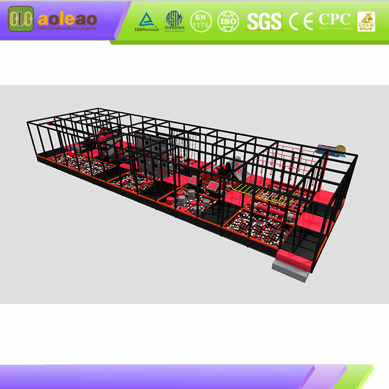 Indoor Ninja Extreme Obstacle-Competitive Gameplay-Sports Entertainment Venue-Immersive Experience | Aoleao