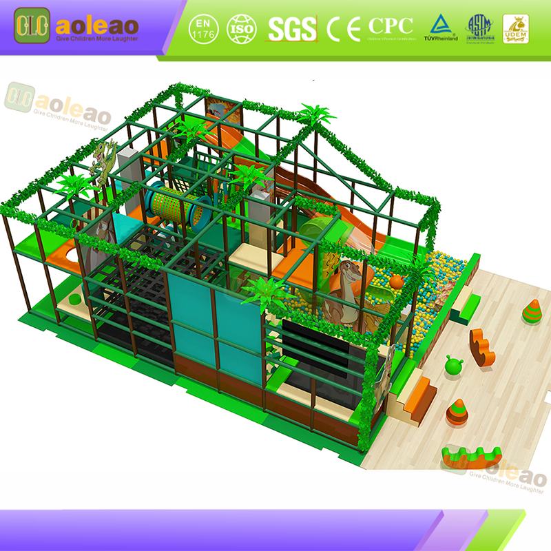 Small Frame Playground, Sturdy Steel Structure & Quick Installation, Shopping Mall Kids Play Zone, High Load-Bearing & Low Maintenance |