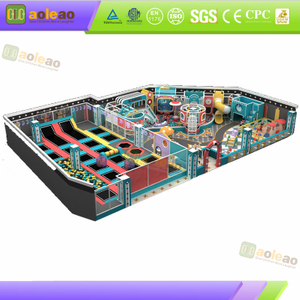 Commercial Play Structure Multi-functional Combination Para sa Shopping Mall Kids Area Popular Mataas na Kita