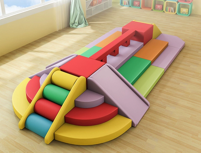 Early Education Center Software Combination Climbing Physical Training Playground Cow Slide