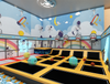 Multi Functional Trampoline Slide Amusement Park