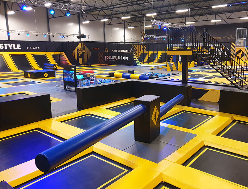 Multi Functional Trampoline Amusement Park Equipment
