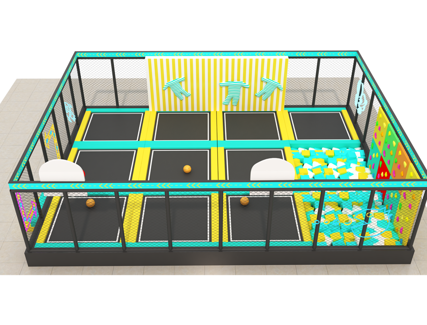 Basketball Trampoline Park Equipment