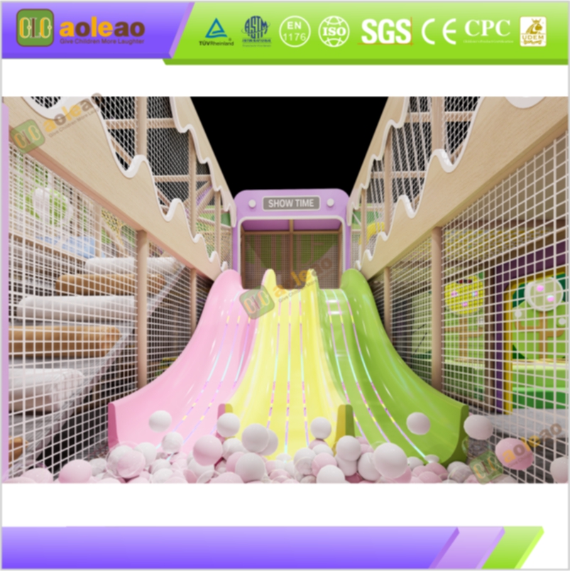 Playground Obstacle Course - Interactive Function - Indoor Theme Park - Strong Stability | Aoleao