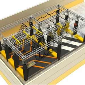 High-end atmospheric indoor ninja training ground