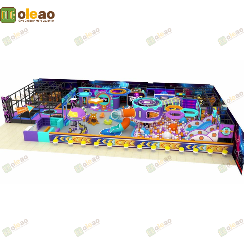 Custom Indoor Playgrounds with Slides, Climbs & Adventure Zones