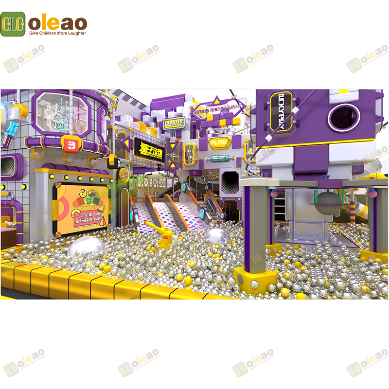  Indoor Playground Equipment Soft Play Toddler Climbing Kids Adventure Park (Activity Cube)