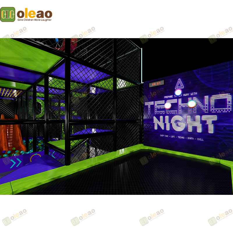 Indoor Playground Equipment Soft Play Toddler Climbing Kids Adventure Park (Adventure Play Cube)