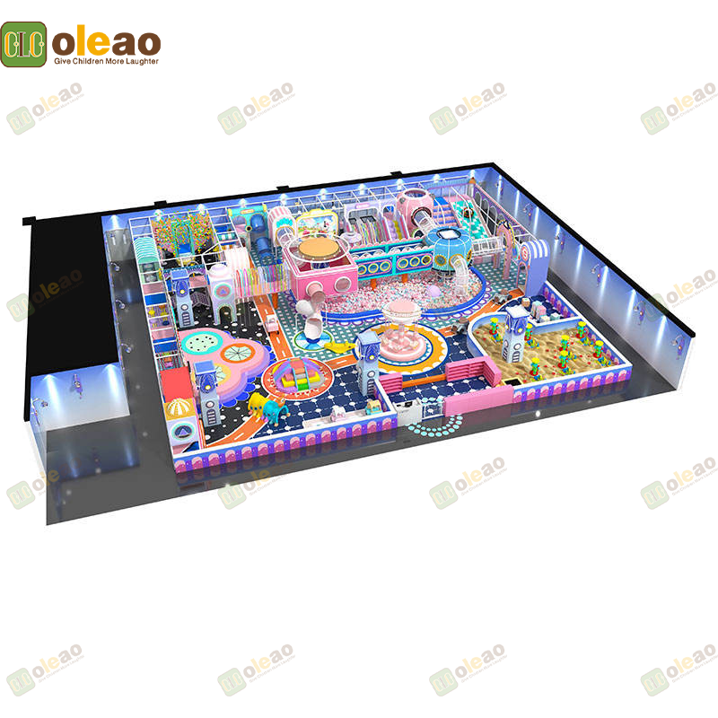 Indoor Playground Equipment Soft Play Toddler Climbing Kids Adventure Park (Soft Play Castle)