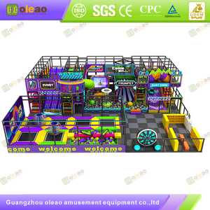Indoor Playground Equipment Soft Play Toddler Climbing Kids Adventure Park (Soft Play Blocks & Slide)