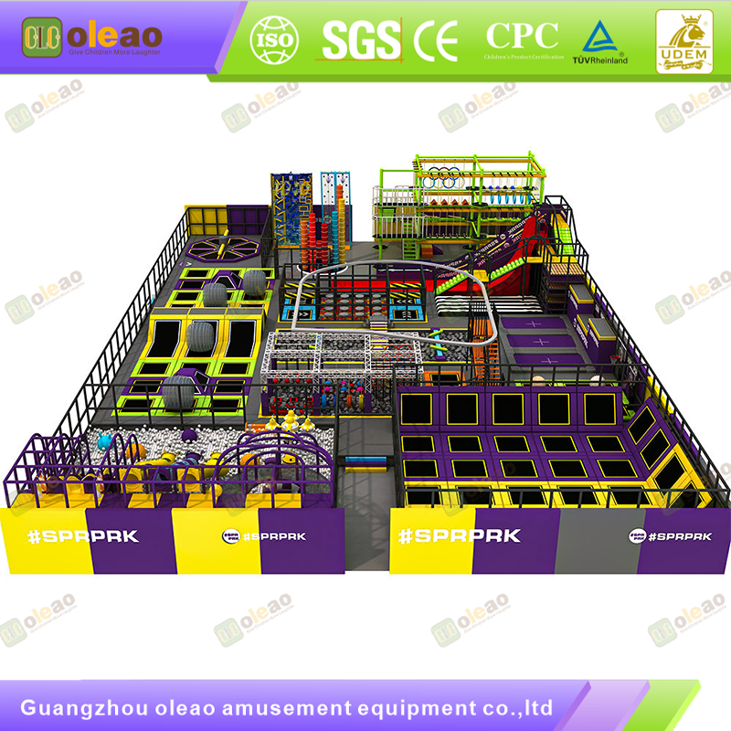 Trampoline Park – Flexibility-Building Arena – Kids Adventure Park for Curious Explorers