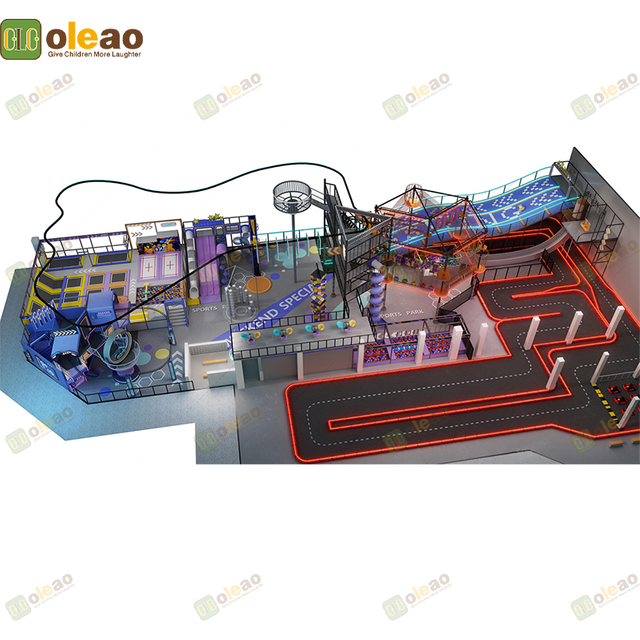 Indoor Playground Equipment Soft Play Toddler Climbing Kids Adventure Park (Toddler Gym Mat) 
