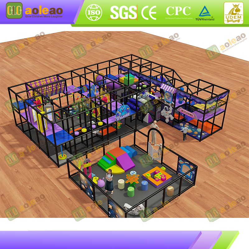 Kids' Indoor Playground + Integrated Climbing & Crawling Structure + Kindergarten Play Area + Ideal for Physical Training