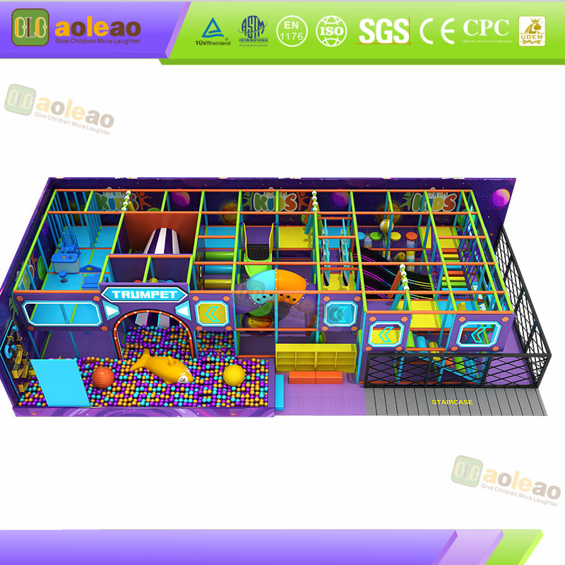 Indoor Themed Naughty Castle Multi-Level Adventure Design Parent-Child Entertainment Venue Traffic & Revenue Booster