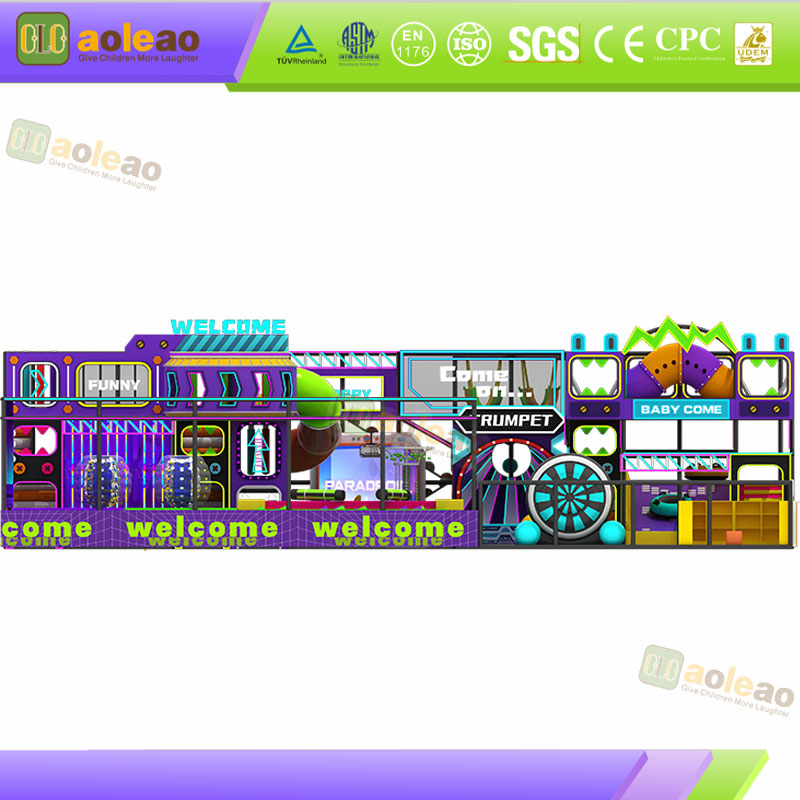 Indoor Profit-Making Naughty Castle High Replay Value Project Kids Experience Center Improve Revenue