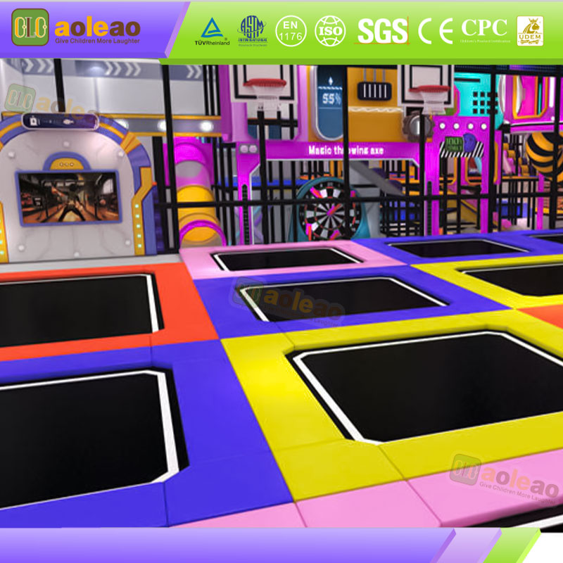 Indoor Anti-Slip Naughty Castle Anti-Slip Floor Design Indoor Play Area Safe No Slipping